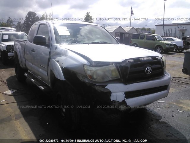 5TEUU42N28Z498185 - 2008 TOYOTA TACOMA ACCESS CAB Արծաթագույն լուսանկար 6