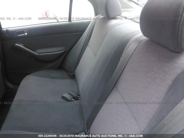 JHMES96614S014899 - 2004 HONDA CIVIC HYBRID GRAY photo 8