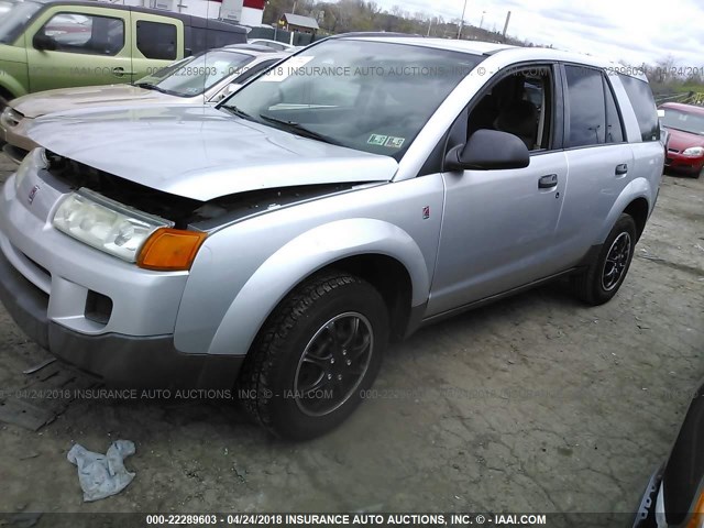 5GZCZ33D54S837046 - 2004 SATURN VUE GRAY photo 2