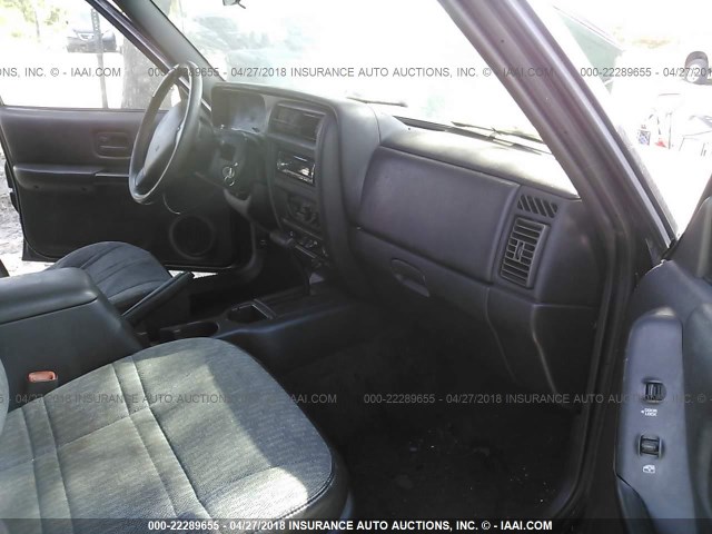 1J4FT48S21L503456 - 2001 JEEP CHEROKEE SPORT BLACK photo 5