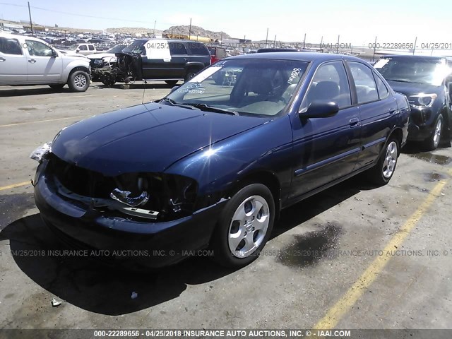 3N1CB51D96L572415 - 2006 NISSAN SENTRA 1.8/1.8S Dark Blue photo 2