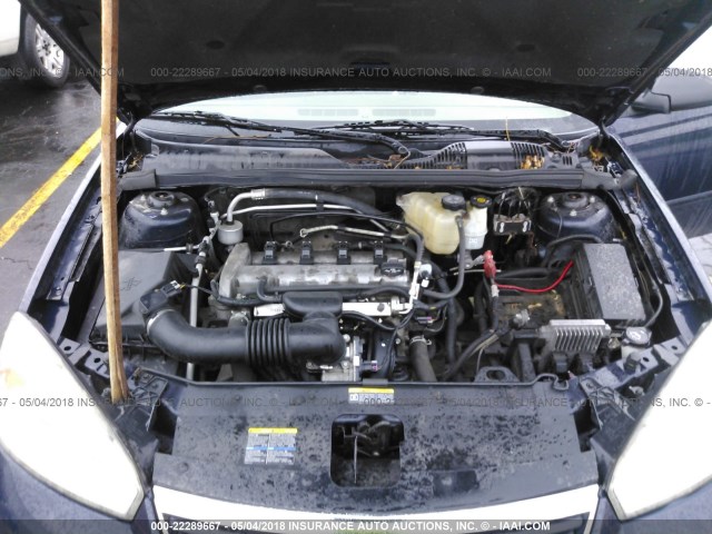 1G1ZS58F57F227773 - 2007 CHEVROLET MALIBU LS 蓝色 照片 10