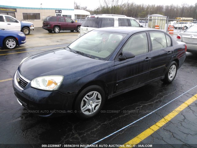 1G1ZS58F57F227773 - 2007 CHEVROLET MALIBU LS 蓝色 照片 2