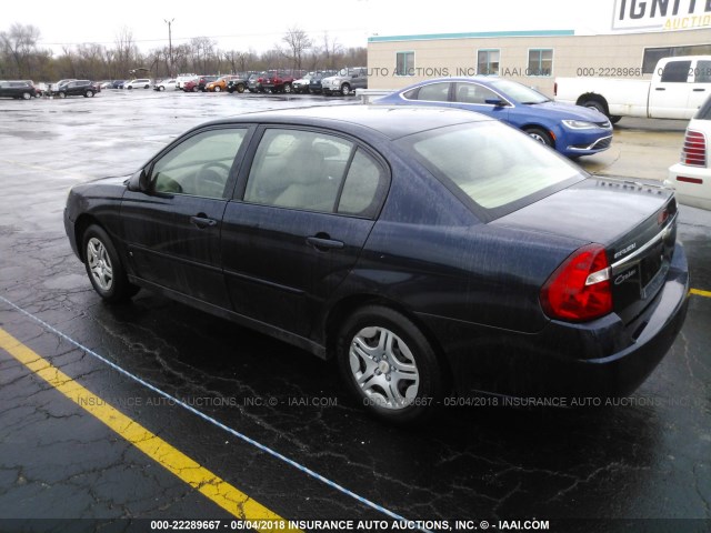 1G1ZS58F57F227773 - 2007 CHEVROLET MALIBU LS 蓝色 照片 3