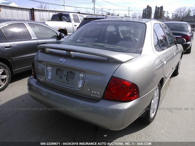 3N1CB51D15L553050 - 2005 NISSAN SENTRA 1.8/1.8S SILVER photo 4