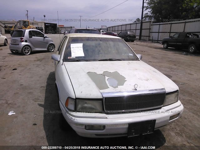 3C3XA5634MT569411 - 1991 CHRYSLER LEBARON A-BODY WHITE photo 6