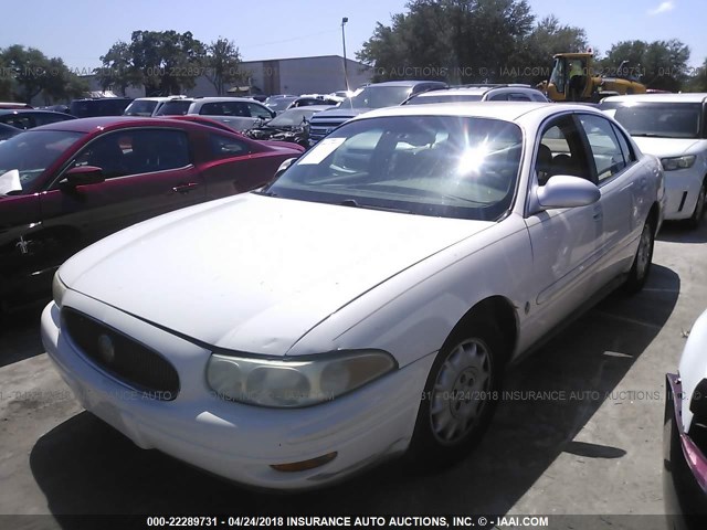 1G4HR54K32U163959 - 2002 BUICK LESABRE LIMITED WHITE photo 2