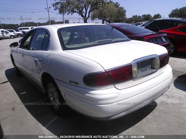 1G4HR54K32U163959 - 2002 BUICK LESABRE LIMITED WHITE photo 3