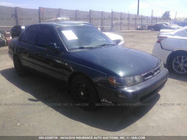 1NXBB02E4TZ490382 - 1996 TOYOTA COROLLA DX GREEN photo 1