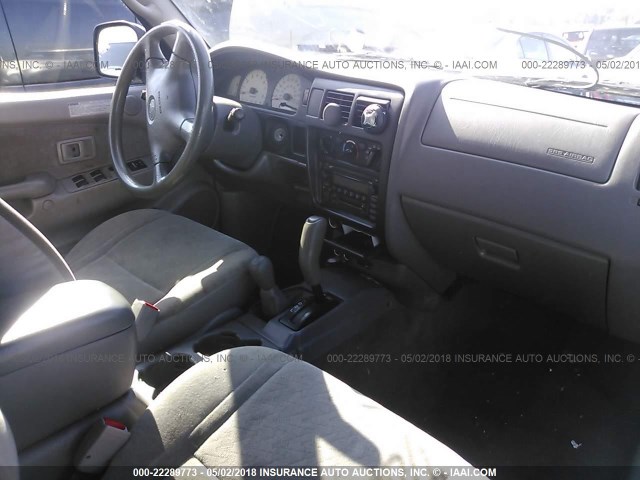 5TEHN72N63Z186184 - 2003 TOYOTA TACOMA DOUBLE CAB 银色 照片 5