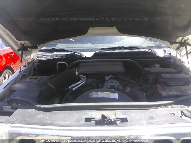 1J4RH4GKXAC115701 - 2010 JEEP COMMANDER SPORT თეთრი ფოტო 10