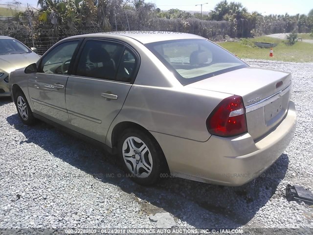 1G1ZS58F38F141735 - 2008 CHEVROLET MALIBU LS 金色 照片 3
