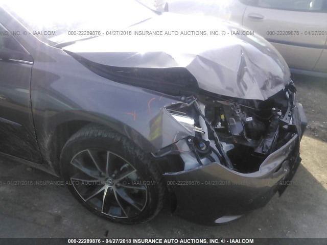 4T1BF1FK2HU379329 - 2017 TOYOTA CAMRY LE/XLE/SE/XSE GRAY photo 6