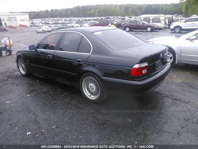WBADT434X1GF56565 - 2001 BMW 525 I AUTOMATIC BLACK photo 3