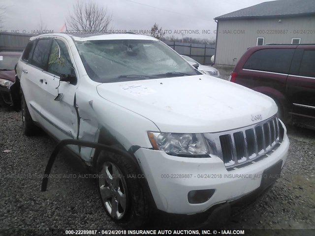 1C4RJFBG7DC649316 - 2013 JEEP GRAND CHEROKEE LIMITED WHITE photo 6