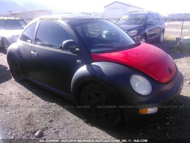 3VWDD21C5YM481427 - 2000 VOLKSWAGEN NEW BEETLE GLX 黑色 照片 1