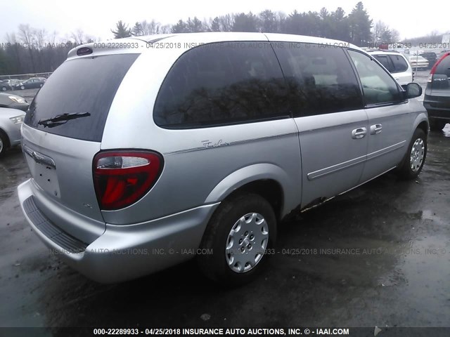 2C4GP44R84R529606 - 2004 CHRYSLER TOWN & COUNTRY LX SILVER photo 4