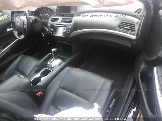 5J6TF2H51EL002539 - 2014 HONDA CROSSTOUR EXL შავი ფოტო 5