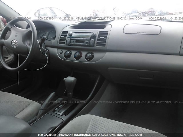 4T1BE32K32U012189 - 2002 TOYOTA CAMRY LE/XLE/SE მუქწითელი ფოტო 5