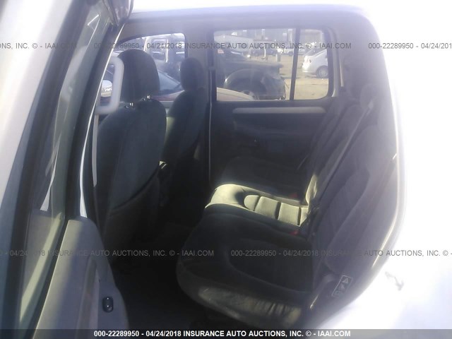 1FMZU63K53ZA01345 - 2003 FORD EXPLORER XLT/XLT SPORT/NBX WHITE photo 8