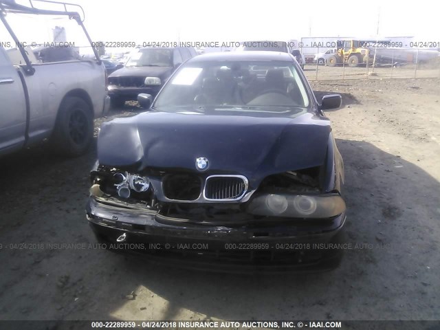 WBADT63412CK27500 - 2002 BMW 530 I AUTOMATIC BLACK photo 6