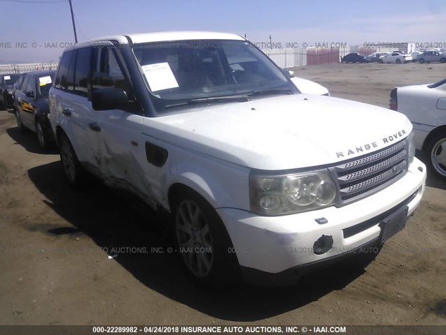 SALSF25407A999988 - 2007 LAND ROVER RANGE ROVER SPORT HSE WHITE photo 1