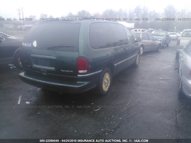 1C4GP64L8TB200179 - 1996 CHRYSLER TOWN & COUNTRY LXI GREEN photo 4