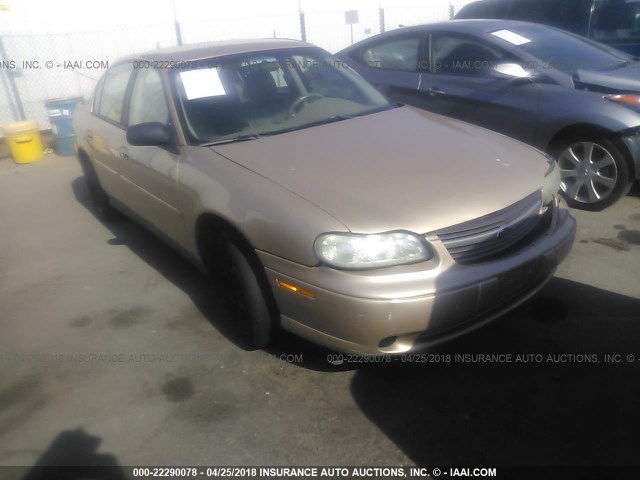 1G1ND52J53M532489 - 2003 CHEVROLET MALIBU GOLD photo 1