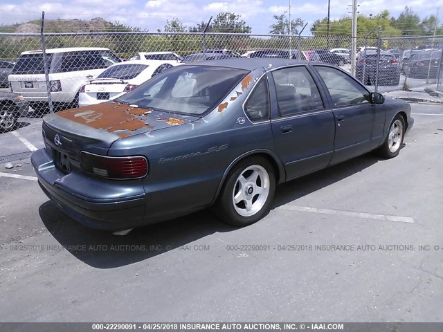 1G1BL52P2SR159603 - 1995 CHEVROLET CAPRICE / IMPALA CLASSIC/SS 灰色 照片 4