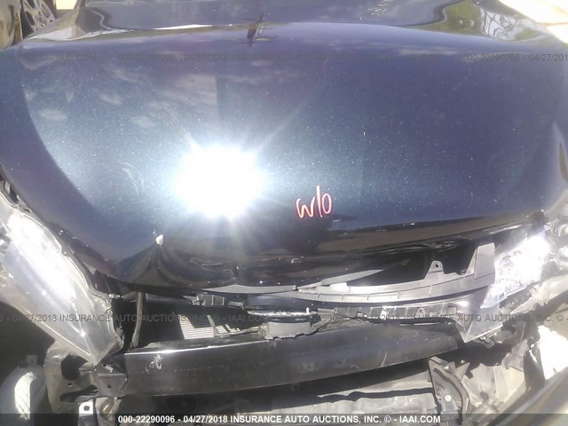 4T1BF1FK6GU546015 - 2016 TOYOTA CAMRY LE/XLE/SE/XSE BLUE photo 10