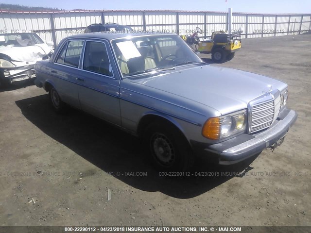 WDBAB33A5CB007344 - 1982 MERCEDES-BENZ 300 DT BLUE photo 1