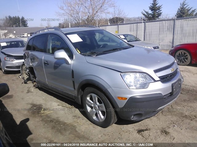 3GNAL2EK3DS586667 - 2013 CHEVROLET CAPTIVA LS GRAY photo 1