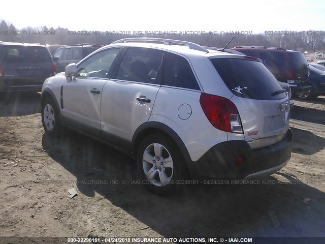 3GNAL2EK3DS586667 - 2013 CHEVROLET CAPTIVA LS 灰色 照片 3