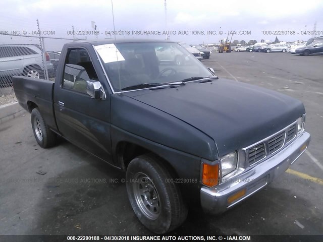 1N6SD11S5RC376219 - 1994 NISSAN TRUCK XE GREEN photo 1