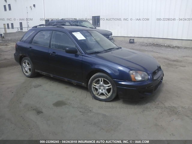 JF1GG67505H808751 - 2005 SUBARU IMPREZA RS BLUE photo 1