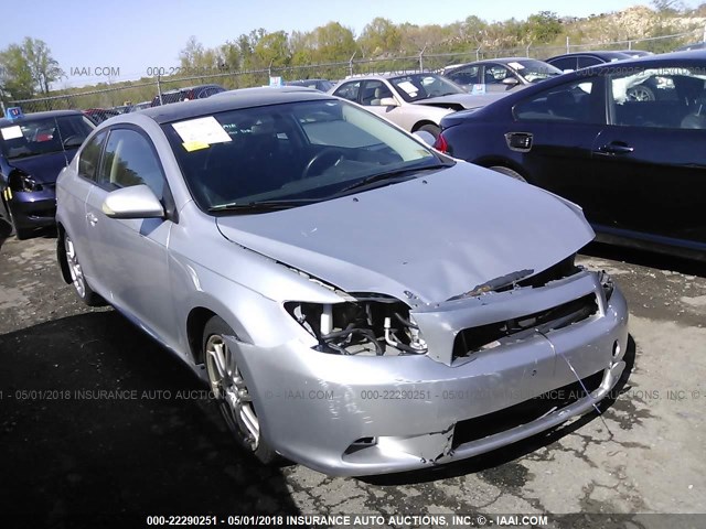 JTKDE177X60126914 - 2006 TOYOTA SCION TC 银色 照片 1