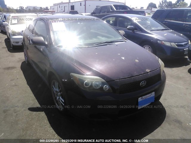 JTKDE167X80231859 - 2008 TOYOTA SCION TC 栗色 照片 1