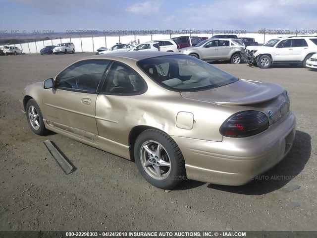 1G2WP12K32F207514 - 2002 PONTIAC GRAND PRIX GT GOLD photo 3