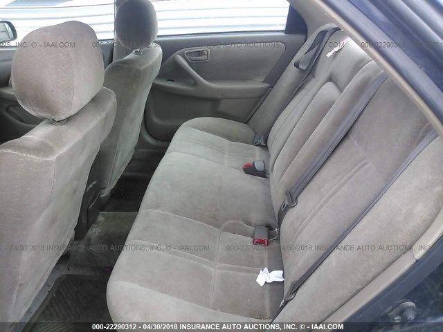 4T1BG22KXWU235260 - 1998 TOYOTA CAMRY CE/LE/XLE 蓝色 照片 8