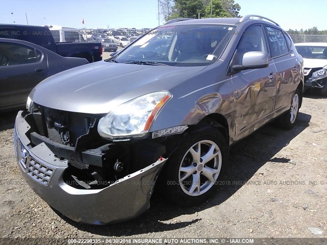 JN8AS58T89W058477 - 2009 NISSAN ROGUE S/SL GRAY photo 6