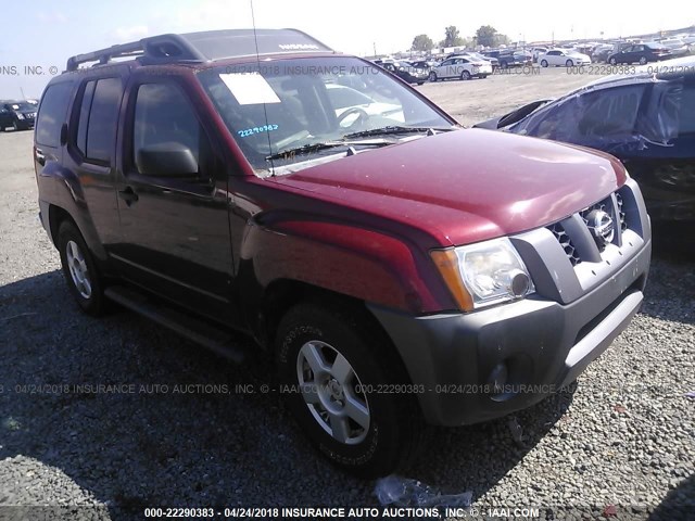 5N1AN08UX7C540327 - 2007 NISSAN XTERRA OFF ROAD/S/SE MAROON photo 1