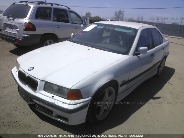 WBACD432XVAV46776 - 1997 BMW 328 I AUTOMATIC WHITE photo 2