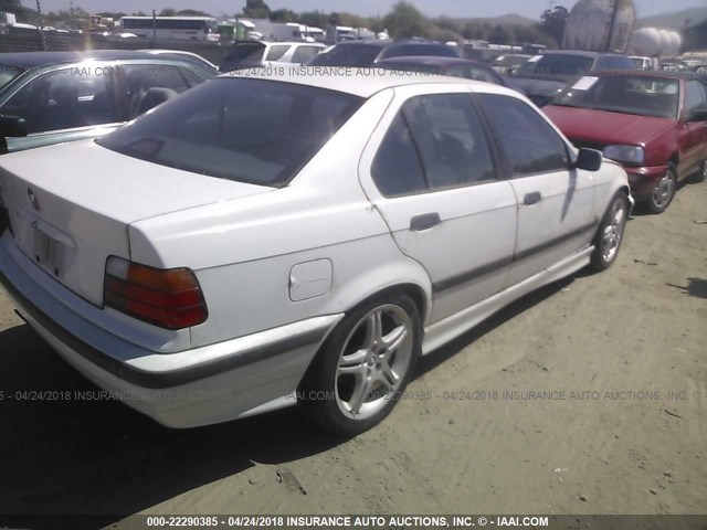 WBACD432XVAV46776 - 1997 BMW 328 I AUTOMATIC WHITE photo 4