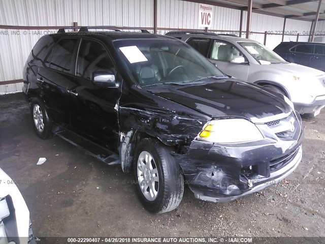 2HNYD18615H503815 - 2005 ACURA MDX TOURING BLACK photo 1