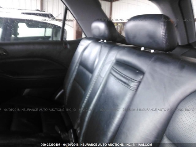 2HNYD18615H503815 - 2005 ACURA MDX TOURING BLACK photo 8