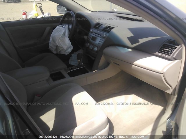 JTNBE46K873006658 - 2007 TOYOTA CAMRY NEW GENERAT CE/LE/XLE/SE GREEN photo 5
