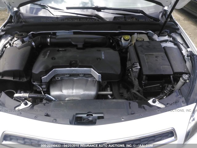 1G11C5SA4DF255888 - 2013 CHEVROLET MALIBU 1LT 白色 照片 10