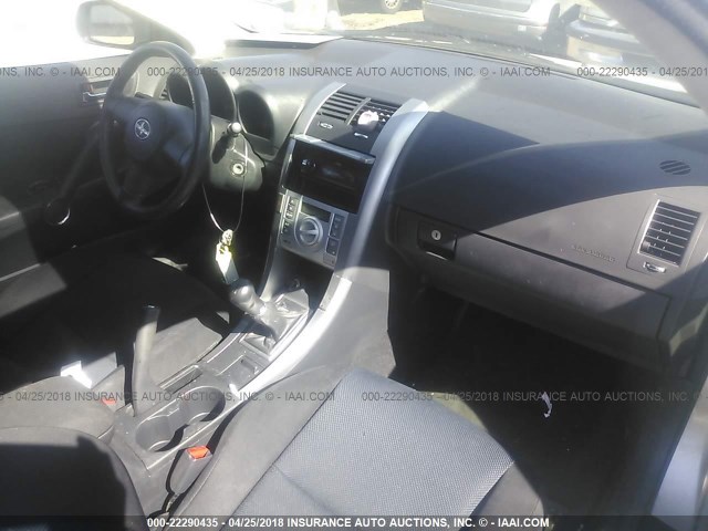 JTKDE177250009973 - 2005 TOYOTA SCION TC 银色 照片 5