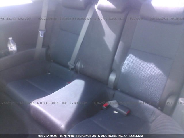 JTKDE177250009973 - 2005 TOYOTA SCION TC 银色 照片 8