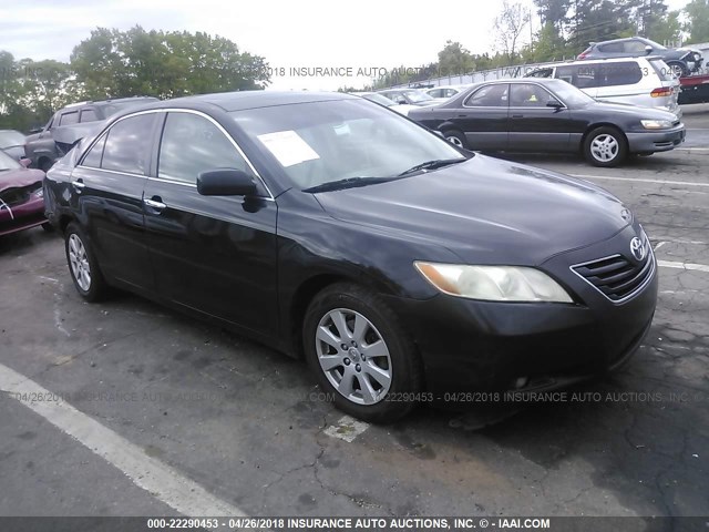 4T1BK46K97U024847 - 2007 TOYOTA CAMRY NEW GENERAT LE/XLE/SE BLACK photo 1